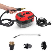 Syemoh 주방용 고압 스팀청소기 2500W, Syemoh ZQ001, 레드