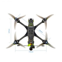 GEPR MRK5 HD Vist 프리 스타일 FPV 드론 4S/6S 5 인치 SPEEDX2 2107.5 F722-HD-T R 쿼드 콥터 용 장거리, 03 Frsky RXSR 4S