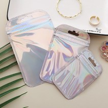 홀로그램 지퍼백 포장지 봉투 50p