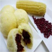 케이앤핫 [옛날안흥찐빵] 옥수수 찐빵(1Box 25개), 1박스