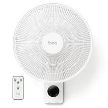이노크 써큘레이터망 벽걸이 리모컨 선풍기
