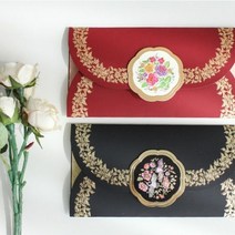 정중한 마음봉투/편지봉투 감사인사 축하카드 추석 설날, 레드