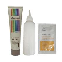 바이오메드 플레티넘 칼라크림 150ml 산화제포함, 7.44 강한오렌지