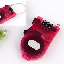 휴대용 안테나 와이어 다이얼자물쇠 분실방지기 분실방지 매장도난방지