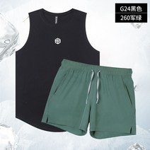 마라톤복장 마라톤 복 아이스 속건 런닝 세트 유니폼 옷 육상 러닝팬츠 러닝복 트레이닝복, 블랙+260밀리터리