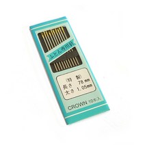 쏘잉스타 CROWN 78mm 이불바늘 대바늘 손바늘 장바늘 10개입
