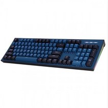 COX CK01 Navy 교체 RGB 게이밍 기계식 키보드 (적축)