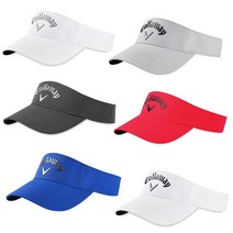 (캘러웨이코리아)캘러웨이 리퀴드메탈 투어 바이저 썬캡 골프모자, 화이트(실버)