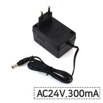 타이닛 교류어답터 AC24V.300mA 어댑터24볼트(JE-2430AK), 1개