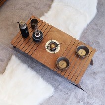 아베나키 아베나키 코모도 로우테이블 - 좌식테이블 원버너테이블 캠핑테이블