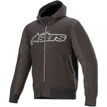 Alpinestars 바이크 자켓 모터사이클 오토바이 Rhod Windstopper 후디 456350, XL, Alpinestars Black/Dark Grey