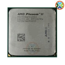 CPU AMD Phenom II X2 550 3.1 GHz 듀얼코어 프로세서 HDZ550WFK2DGI /HDX550WFK2DGM 소켓 AM3, 한개옵션0