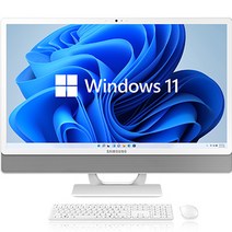 삼성전자 올인원 일체형 PC 프로스트 화이트 DM530ADA-L58A (i5-1135G7 60.5cm WIN11 Home RAM 16GB NVMe 256GB), 기본형