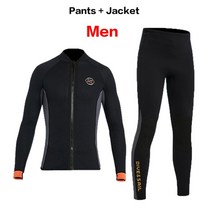 서핑슈트 스킨스쿠버 웻슈트 프리다이빙슈트 서핑복 주니어 skinscuba surfing wetsuit 18, 남성 재킷 바지, xxxl