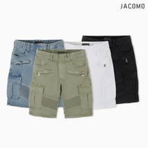 자코모 링클절개카고 스판 청반바지 SJ114