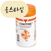 올스타일 이파키틴 강아지 고양이 반려견 반려묘 신장 질환 보조제 60g 유럽직송