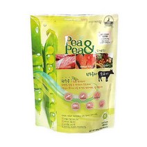 반려견수제사료 900g 완두콩 소고기 맛있는개사료