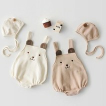 100일 아기옷 50일 6개월 바디슈트 멜빵 신생아 아기 외출복 조카선물