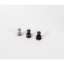 6mm 가죽공예 솔트레지 솔트리지 3컬러 (실버 흑니켈 엔틱), 실버