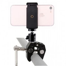 플래쉬 장비 라이트 슈퍼 클램프 볼헤드 DSLR 카메라, 상세페이지 참조
