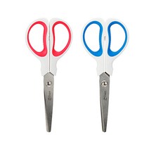평화 양손가위 색상랜덤 양손형 문구용 사무용 가위