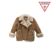 게스키즈 게스키즈 베이지에코레더무스탕 G18KSJ040_강서점