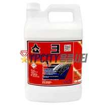 쇼크 3.75L 건물 바닥 박리제 사무실 바닥 피막 왁스 코팅 제거제 청소 세제