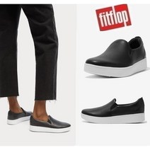 핏플랍 [FITFLOP] FFSO2F506BK 22FW 랠리슬립온스케이트스니커즈_블랙 여성슬립온