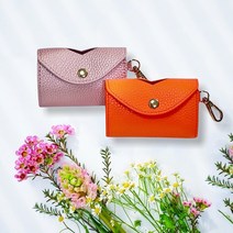 멍벤져스 미친배변봉투 친환경 옥수수 풉백 똥츄 홀더 푸푸백 리필 파우치 똥봉투 가죽 케이스, 핑크