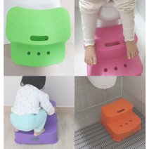 미끄럼방지 2단유아디딤대 2단디딤대 유아발판 디딤대 아기디딤대 아기발판 유아배변훈련 유아발디딤대 아기발디딤대, 미끄럼 방지 2단 유아디딤대(퍼플)