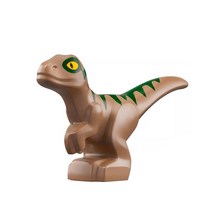중국레고 공룡 세계 부품 빌딩 블록 티라노 사우루스 렉스 Velociraptor Pterosaur Stegosaurus Ankylosaur, 45 Baby F