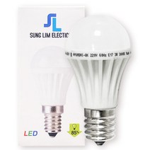 LED 미니 크립톤 E17 3W 전구색 식탁 주방 인테리어작 은전구 베이스 교체, LED 미니크립톤 E17 3W 전구색, LED 미니크립톤 E17 3W 전구색
