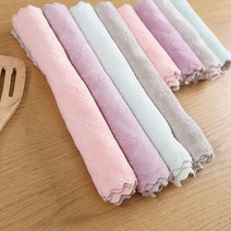 할인바이할인 물먹는 벨벳타올 양면행주 L사이즈, 10장