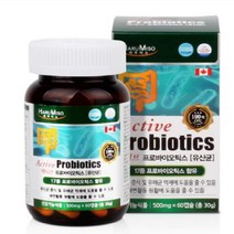 액티브 프로바이오틱스 (500mg*60캡슐), 1개, 1