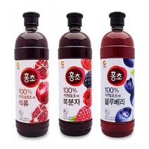 [Hongs]청정원 대용량 홍초 석류 블루베리 복분자 자연숙성발효초, ☆청정원 대용량홍초 석류1.5리터 1개
