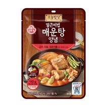 오뚜기 얼큰비법 매운탕 양념, 110g, 9개