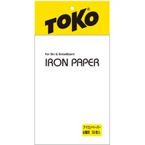 토코(TOKO) 스키 스노우보드 왁싱용 페이퍼 6002211, 50장(B0829RG3BG)