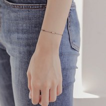제이로렌 0B0817 트리플 골드볼 14K 실크코드 실팔찌