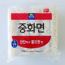 면사랑 중화면 1.15kg(230gx5개) 짜장면 짬뽕면 중국요리 쫄깃한면발