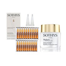 소티스 수분앰플 2ml 20개+소티스 수분크림 50ml+안전캡2개