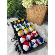 [ 컨텐츠79 ] 저글링공 3개=1세트 6가지 색상, 그린/화이트