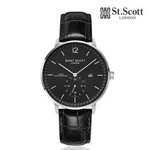 세인트스코트 ST5115L-SBB Ymir 위미르 남성 가죽 시계