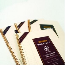 아이비스 A4 스프링 노트 SP, $프레스티지 A4, 4개입