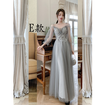 합창단복 년 새 자매 그룹 들러리 드레스 렌탈 가을과 겨울 대형 연례회 공연