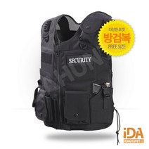 방검복 경찰조끼 경비근무복 경호장비 호신용 방범조끼 봄 겨울용 ACE1000, 1개