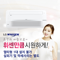 [LG전자] 휘센 천장형 시스템에어컨 1WAY 실내기 M-Q0600C2S (15평형) 냉난방기