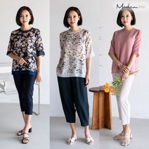 마담4060 [마담4060] 여성 풍기인견 블라우스 3종