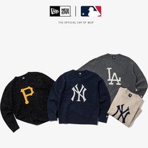 뉴에라 13338654 13338655 13338656 13338657 MLB 레인보우 도트 스웨터, 없음