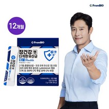 장건강엔 더착한 유산균 더블 1일1포 17종 혼합유산균 20억 CFU보장 30포x12박스/12개월, 없음