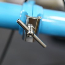 브롬톤 brompton 힌지 클램프 레버 브롬튼 프레임 헤드 튜브용 전체 티타늄 힌지 클립 C 1 쌍 접이식 렌치, 01 silver